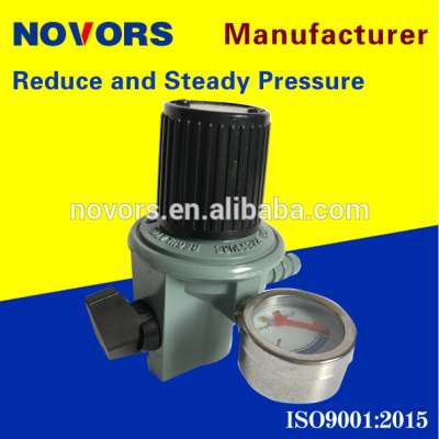 Gas regulator for cylinder valve